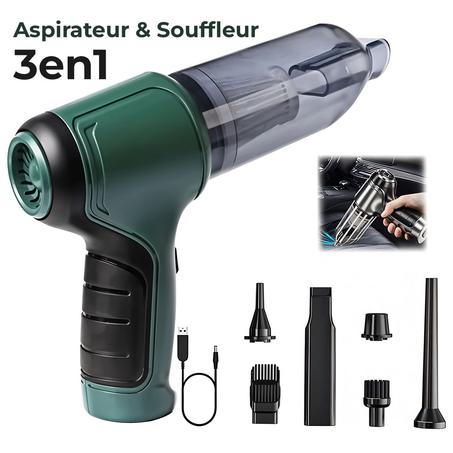 Aspirateur Souffleur sans Fil 3en1 120w