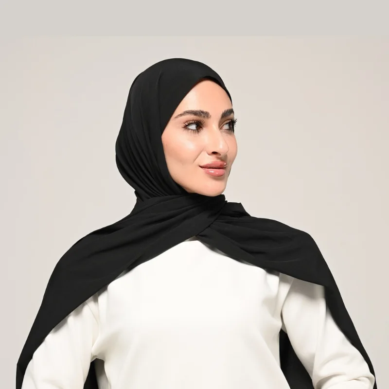 شال سارة (أسود)