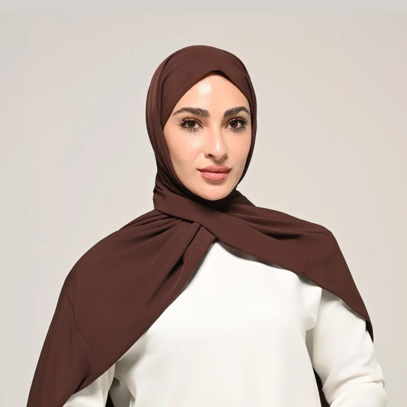 شال سارة (لون بني شوكولاتة)
