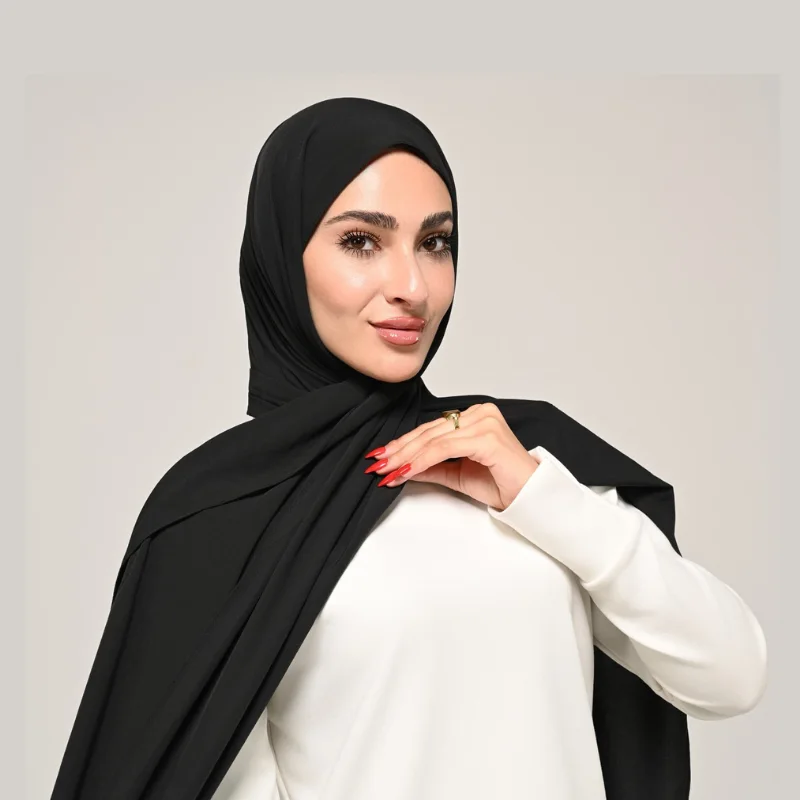 شال سارة (أسود)