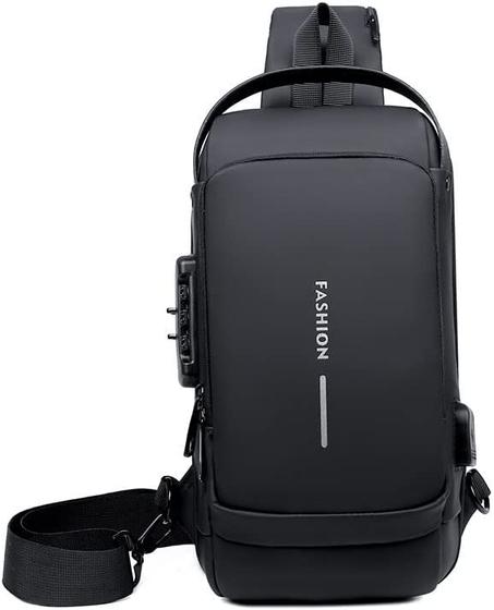 حقيبة كتف بحمالة رياضية للشحن ضد السرقة