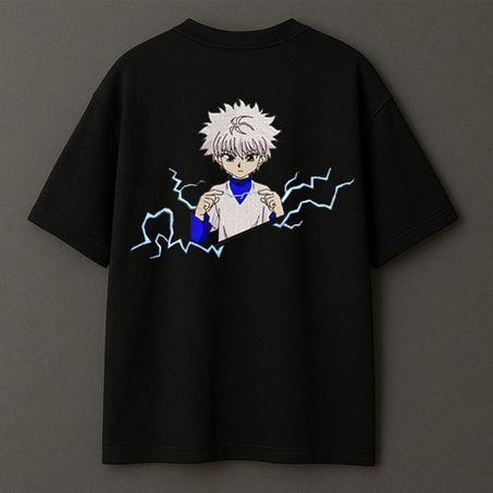 T-shirt Killua – Style Anime Électrisant pour les Fans de Hunter x Hunter