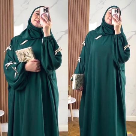 Abaya Châle (REF25FLR)