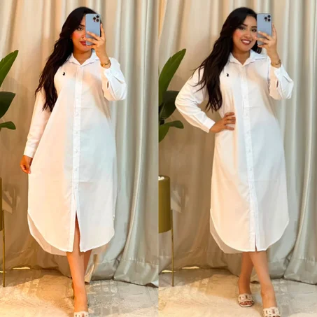 Chemise-robe (REF12PL)