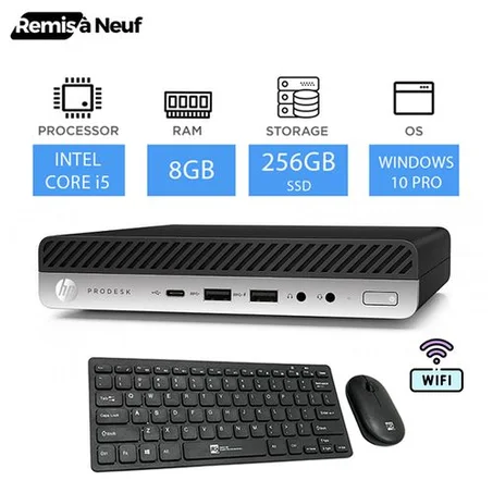 Hp mini i5 6th 8/256/128 ssd