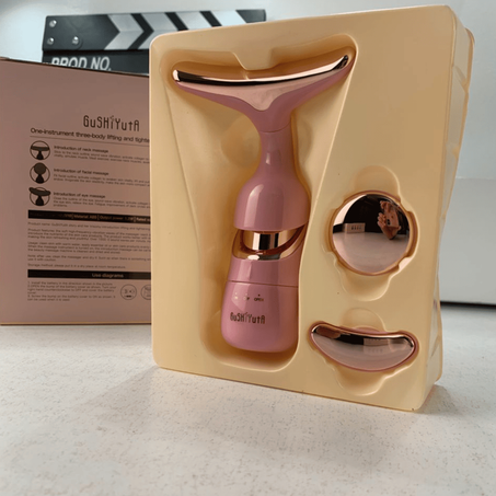 جهاز مساج الوجه والذقن المزدوج لشد البشرة و التجاعيد