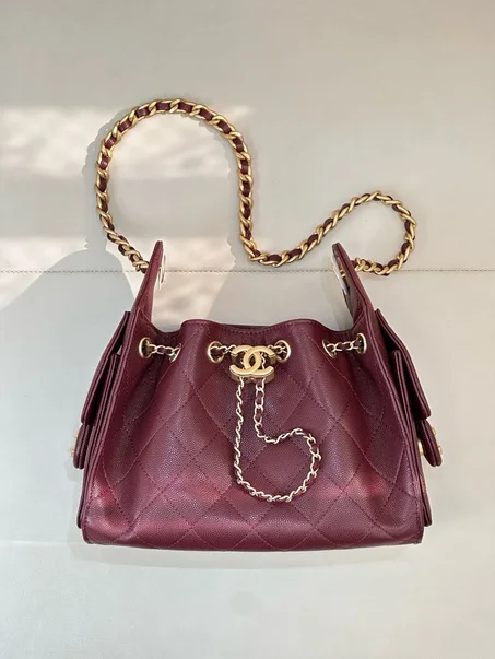 sac 25 en bordeaux caviar