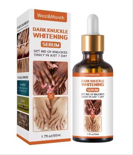 🧴 Dark Knuckle Whitening Serum – West&Month