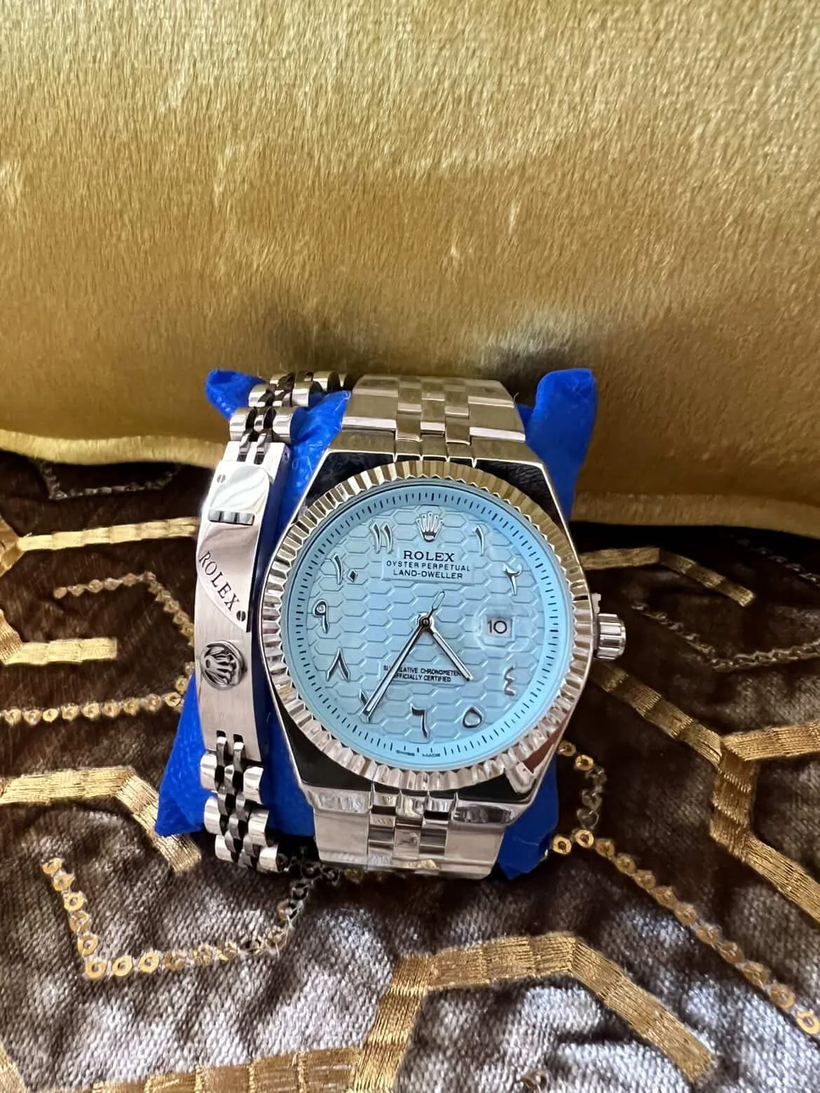 Rolex Arabia Bleu + Bracelet Rolex