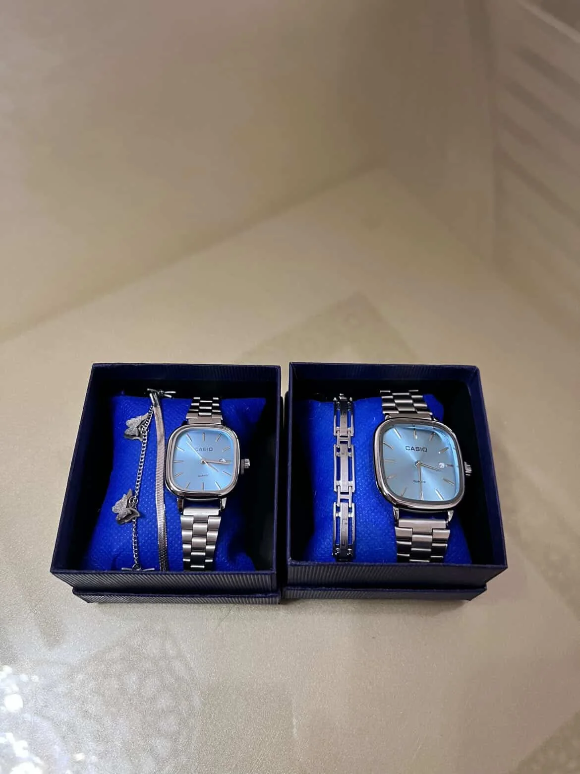 Pack Couples - Casio Bleu