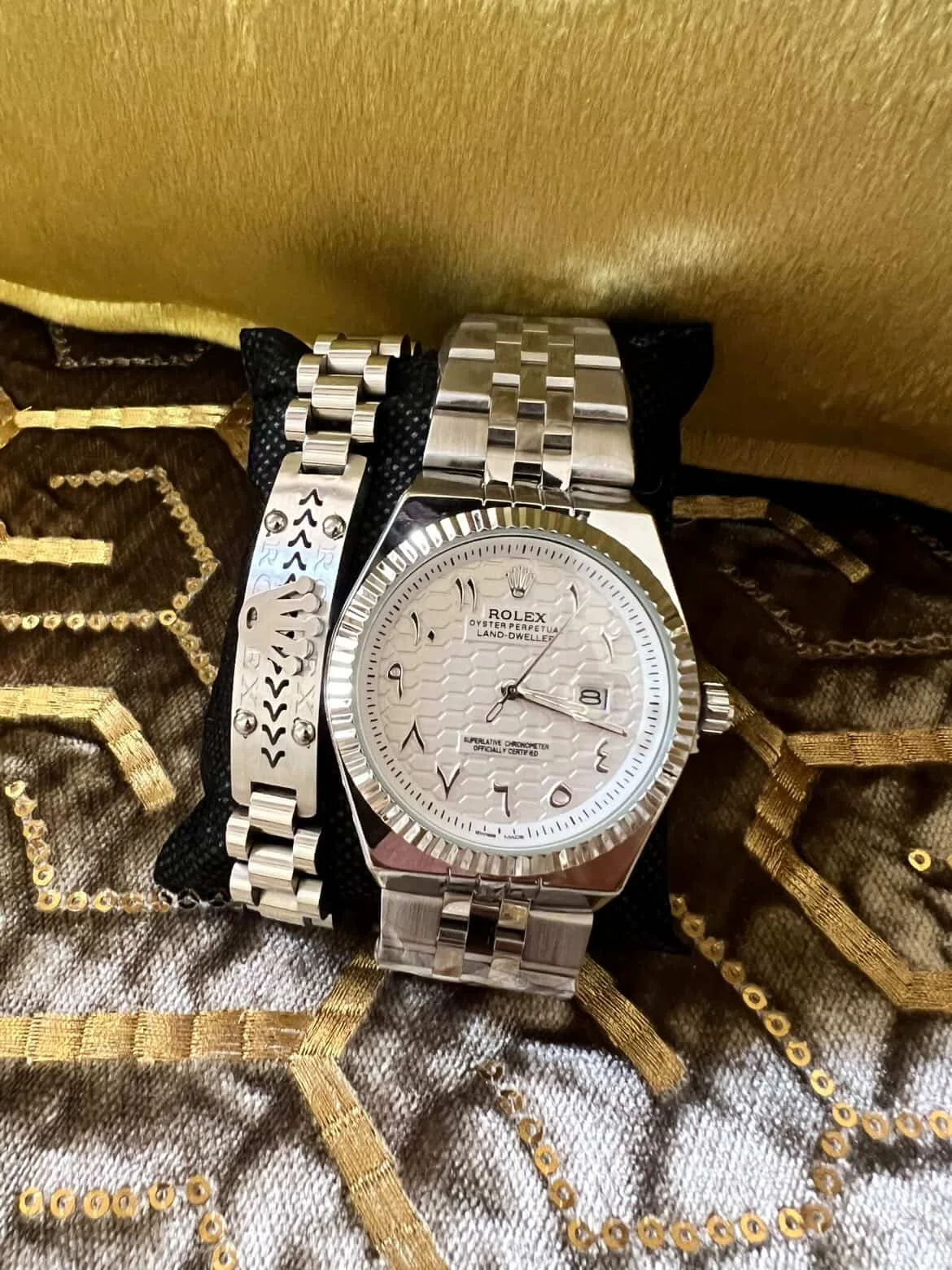Rolex Arabia Blanc + Bracelet Rolex