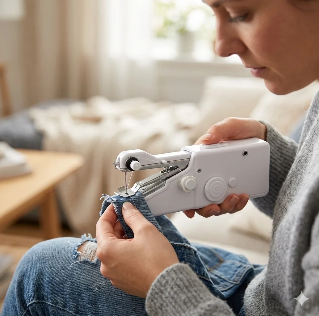 ماكينة خياطة محمولة – الحل السريع لإصلاح ملابسك في أي وقت!