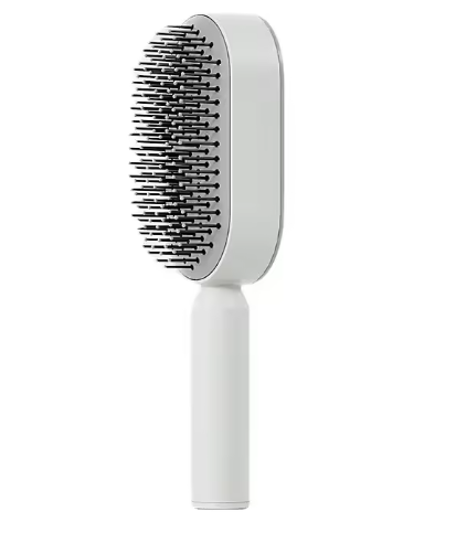 Brosse à cheveux autonettoyante