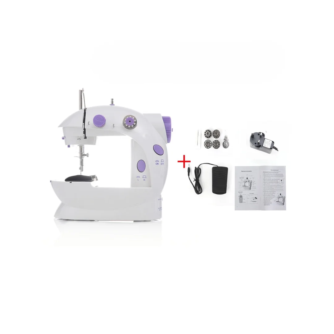 آلة الخياطة المحمولة مع الطاولة