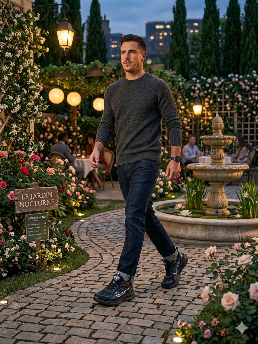 سنيكرز رياضي ستايل عصري للراحة والحركة اليومية