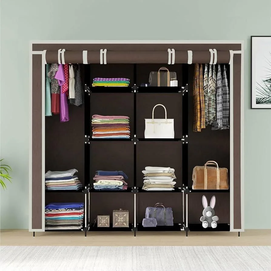 خزانة ملابس متعددة الطبقات لتنظيم الملابس