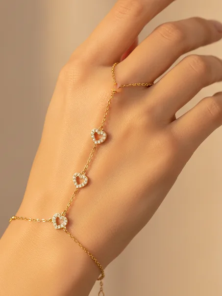 Chaine de main Amour