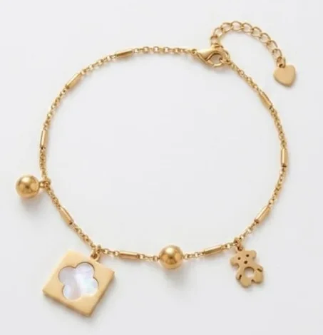 chaîne de cheville Camélia
