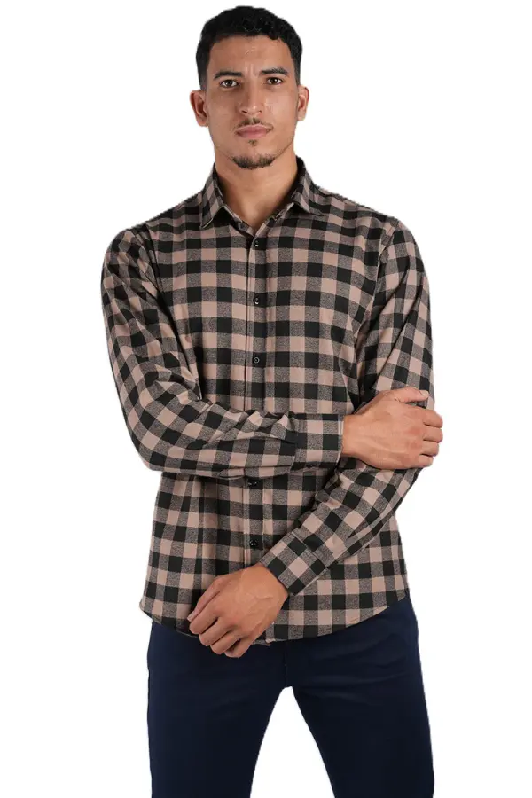 2 chemises Massimo Dutti En Flanelle Demi season Ref-MS8443V  100% Coton