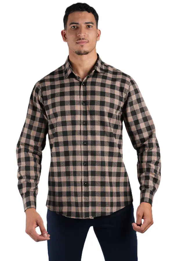 2 chemises Massimo Dutti En Flanelle Demi season Ref-MS8443V  100% Coton
