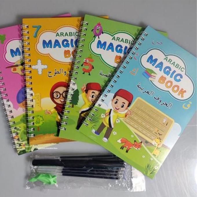 12 كتاب لتعلم الكتابة بالعربية والفرنسية والانجليزية + طابليط