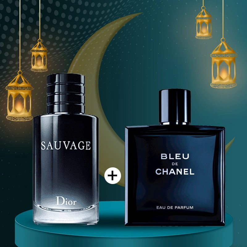 Dior Sauvage + Bleu de Chanel .