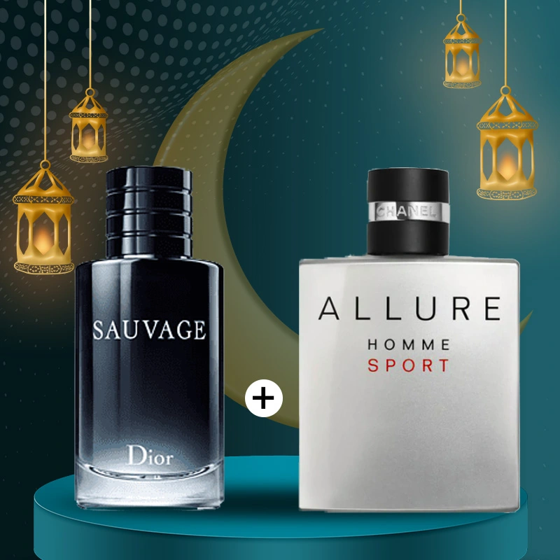 Dior Sauvage + ALLURE HOMME SPORT .