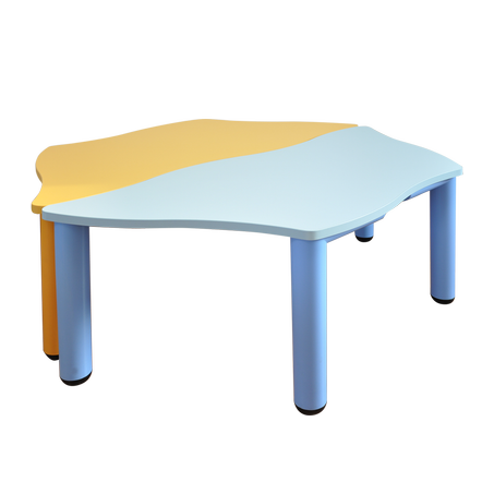 B18 – Tables en forme pour crèche et maternelle