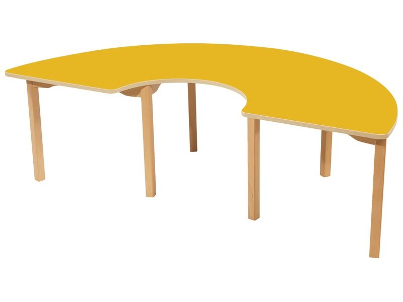Table Demi-cercle 180x90 cm