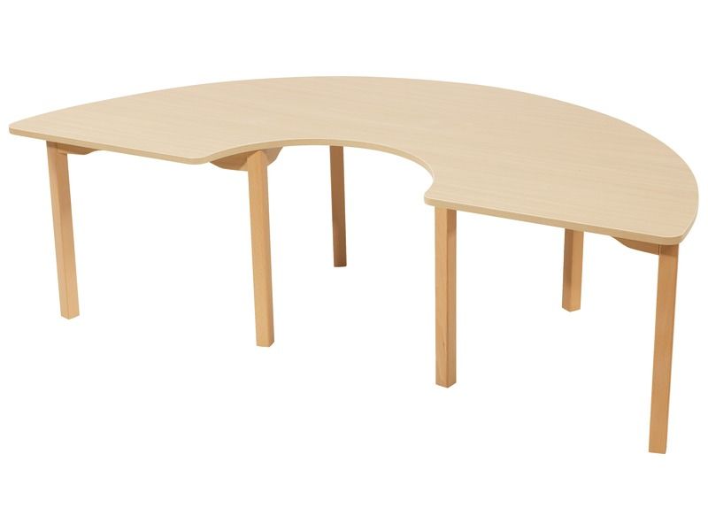 Table Demi-cercle 180x90 cm