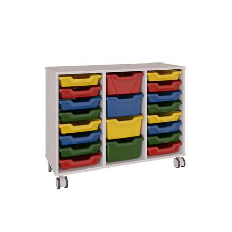 Cabinet de rangement de 20 paniers