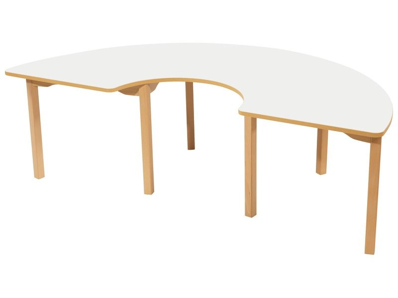 Table Demi-cercle 180x90 cm