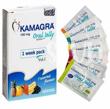 Kamagra جل كمقرا الاصلي  100 mg 7 نكهات
