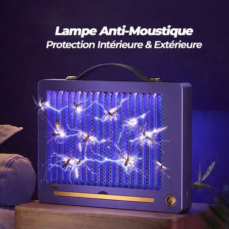 Lampe LED Anti-Moustique Murale Électrique – Tueur de Moustiques Intérieur/Extérieur | Anti-parasitaire Écologique Abidjan