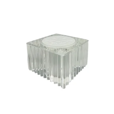 سبيكر كرستال مع اضاءة RGB مربع