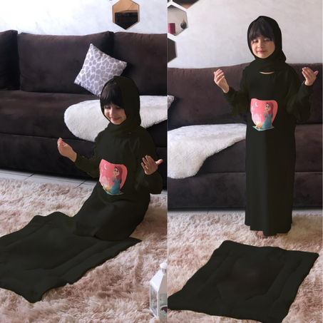 عباية الصلاة+الشال +الصلاية