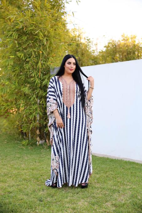 كندورة فراشة موسلين