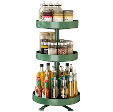 منظم المطبخ الدوار 360 درجة