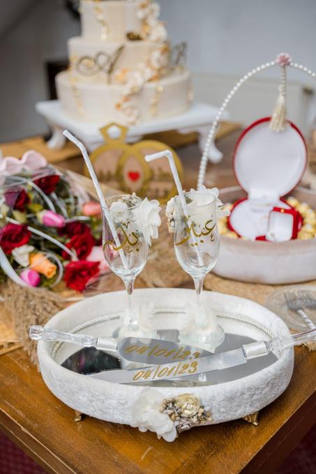 Plateau fiançailles personnalisé