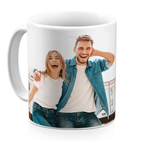 Mug main simple blanc