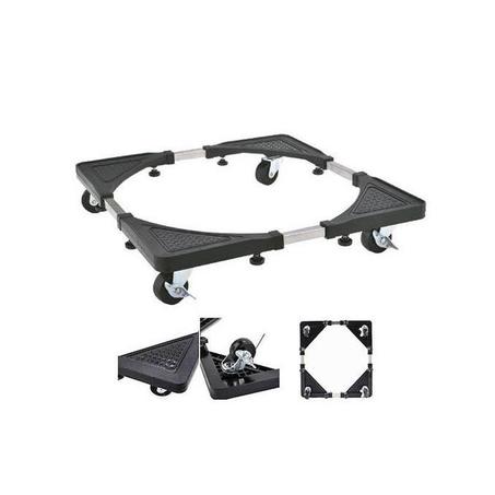 Support roulant extensible réglable en aluminium pour Machine à laver Congélateur et Réfrigérateur De Cuisine