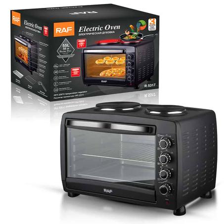 Four et cuisinière électrique 55L et 2 réchauds