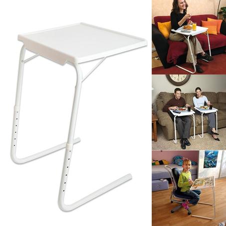 Table Portable pliable et réglable en hauteur