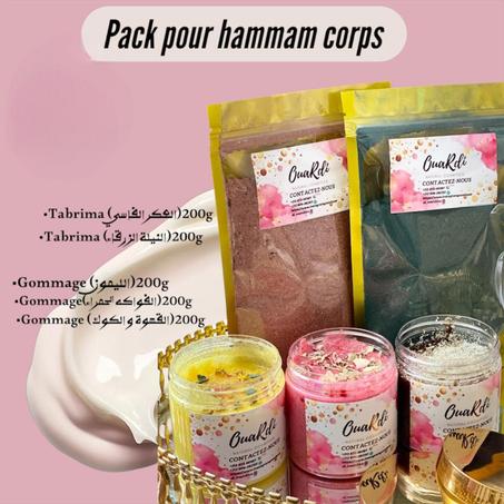Pack pour hammam corps