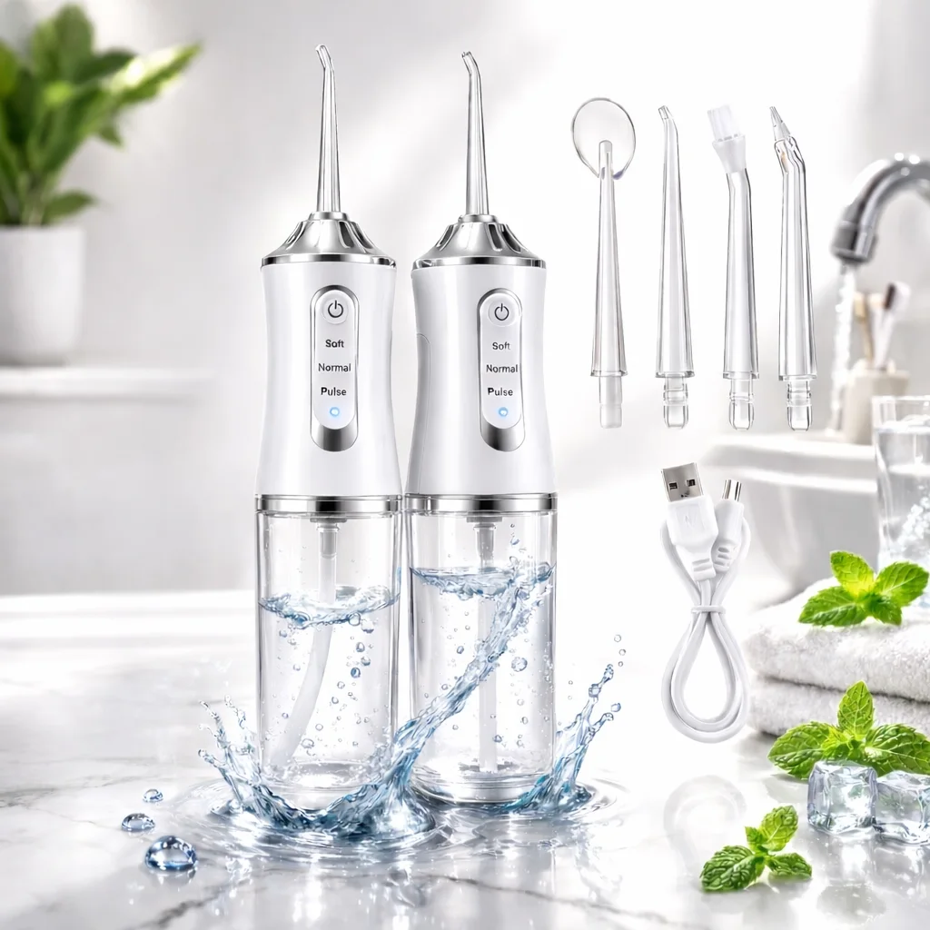 جهاز تنظيف الأسنان بالماء بدون ألم – Water Flosser