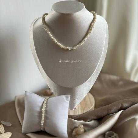 Ensemble Collier et bracelet “Sama”