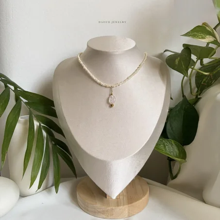 Collier "Rihana" rose