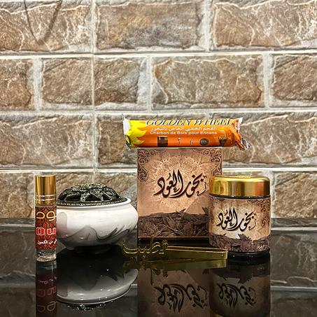 باقة بخور العود المتكاملة  ✨ خلي دارك تعمر بعبير الأصالة والرائحة الطيبة 🌹
