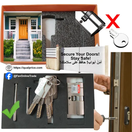 أسطوانة قفل الباب Door Lock Cylinder ZETE