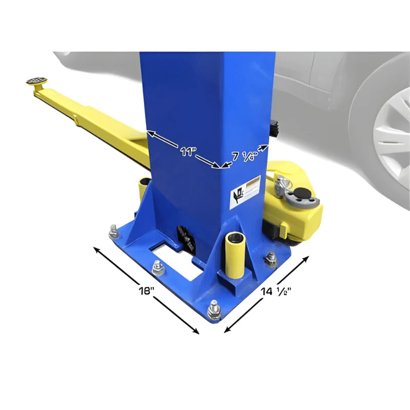 ATLAS Pro-9D Overhead 9,000 lbs. Capacity 2 Post Lift